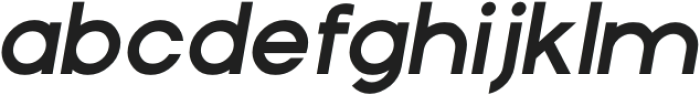 Bageo Italic otf (400) Font LOWERCASE