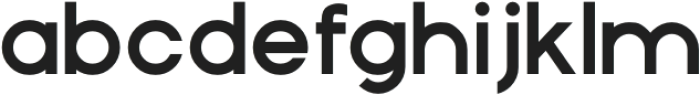 Bageo Regular otf (400) Font LOWERCASE