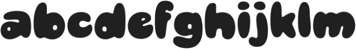 Bages Drawn otf (400) Font LOWERCASE