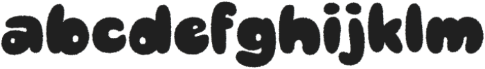 Bages Rough otf (400) Font LOWERCASE