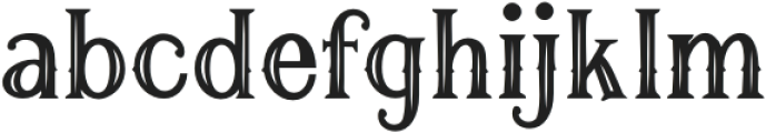 Bageya-Regular otf (400) Font LOWERCASE
