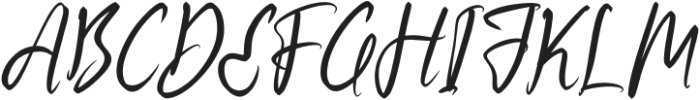 Baghera Thenetta Italic Italic otf (400) Font
