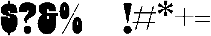 Baghust otf (400) Font OTHER CHARS