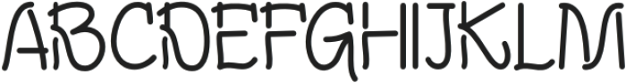 BagiantGuonk-Regular otf (400) Font UPPERCASE