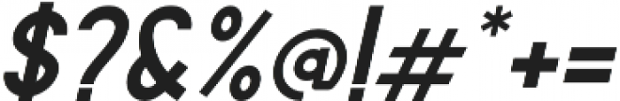 Baginda Oblique otf (400) Font OTHER CHARS