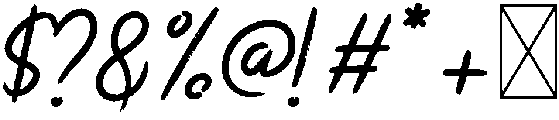 Baginda-Regular otf (400) Font OTHER CHARS