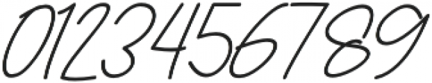 Baginda Script Oblique otf (400) Font OTHER CHARS