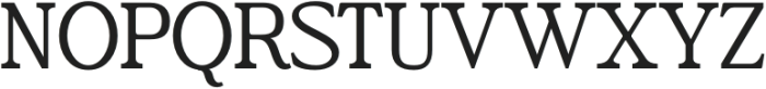 Bagiora Regular otf (400) Font UPPERCASE