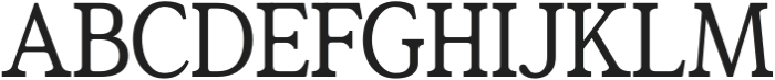 Bagiora Regular ttf (400) Font UPPERCASE