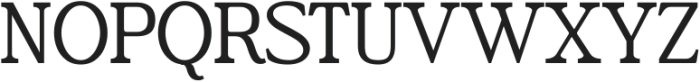 Bagiora Regular ttf (400) Font UPPERCASE