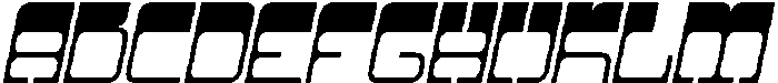 Bagisk Slant otf (400) Font UPPERCASE