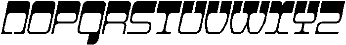 Bagisk Slant otf (400) Font UPPERCASE