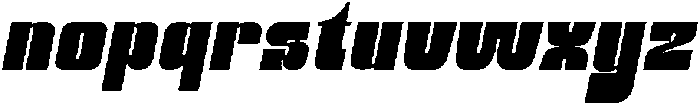 BagkeMere-Italic otf (400) Font LOWERCASE