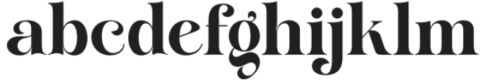 Baglin Regular otf (400) Font LOWERCASE