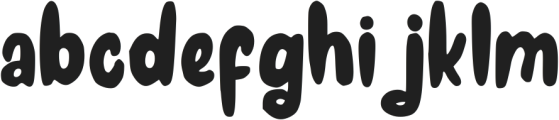 Bagre Font Regular otf (400) Font LOWERCASE