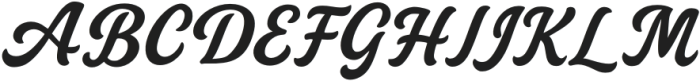 Bagtrue otf (400) Font UPPERCASE