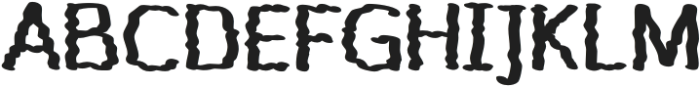 Bagudung-Regular otf (400) Font UPPERCASE