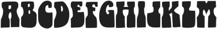 BagutaGroovy otf (400) Font UPPERCASE