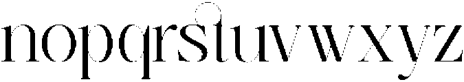 Bagvan Anstic otf (400) Font LOWERCASE