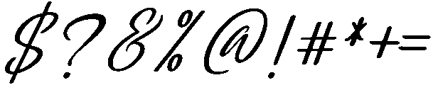 Bahagia otf (400) Font OTHER CHARS