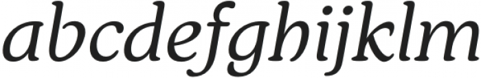 Bahar Text Regular Italic otf (400) Font LOWERCASE