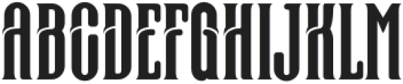 Bahore Regular otf (400) Font UPPERCASE