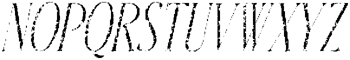 Baige Stamp Italic otf (400) Font UPPERCASE