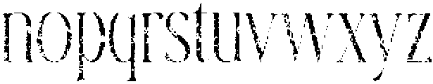 BaigeStamp-Regular otf (400) Font LOWERCASE