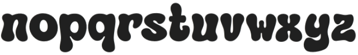Baiky Retro Regular otf (400) Font LOWERCASE