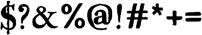 Baird Bold otf (700) Font OTHER CHARS