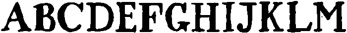 Baird Bold otf (700) Font UPPERCASE