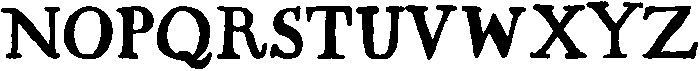 Baird Bold otf (700) Font UPPERCASE