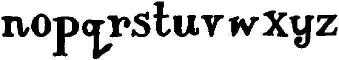 Baird Bold otf (700) Font LOWERCASE