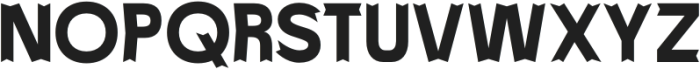 Baji Spiky Bold otf (700) Font UPPERCASE