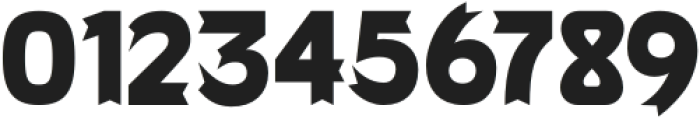 Baji Spiky Extra Bold otf (700) Font OTHER CHARS