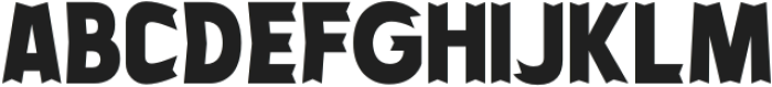 Baji Spiky Extra Bold otf (700) Font UPPERCASE