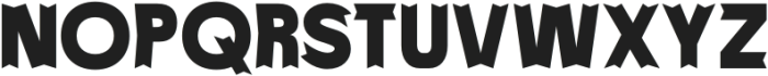 Baji Spiky Heavy otf (800) Font UPPERCASE
