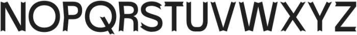 Baji Spiky Medium otf (500) Font UPPERCASE