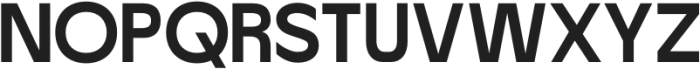 Baji Standard Semi Bold otf (600) Font UPPERCASE