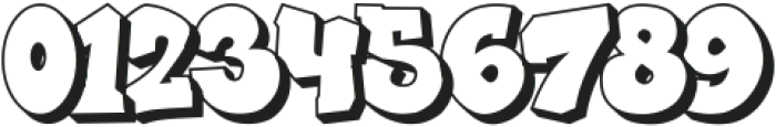 Bajigoer Street - Shadow otf (400) Font OTHER CHARS