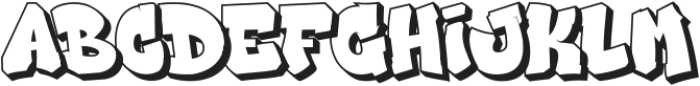 Bajigoer Street - Shadow otf (400) Font