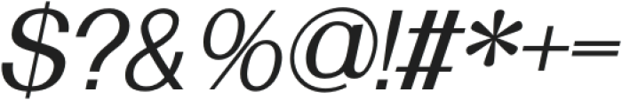 Bajtek Sans Italic otf (400) Font OTHER CHARS