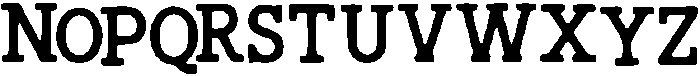 Baju ttf (400) Font LOWERCASE