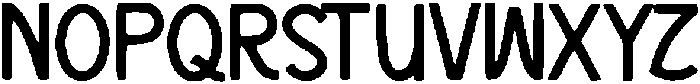 Baka ttf (400) Font UPPERCASE