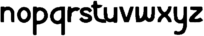 Baka ttf (400) Font LOWERCASE