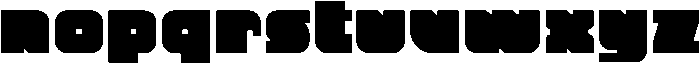 Bake & Brew Regular otf (400) Font LOWERCASE