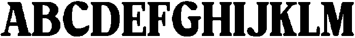 Bakehaus Regular ttf (400) Font UPPERCASE