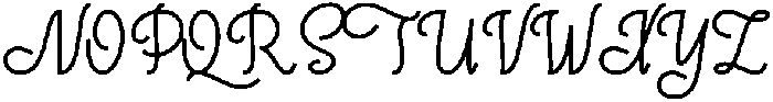 Baker Street Bold otf (700) Font UPPERCASE