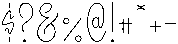 Baker Street Light otf (300) Font OTHER CHARS