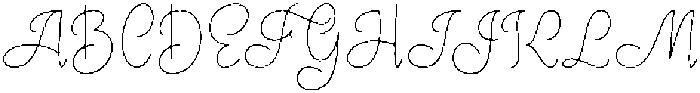 Baker Street Light otf (300) Font UPPERCASE